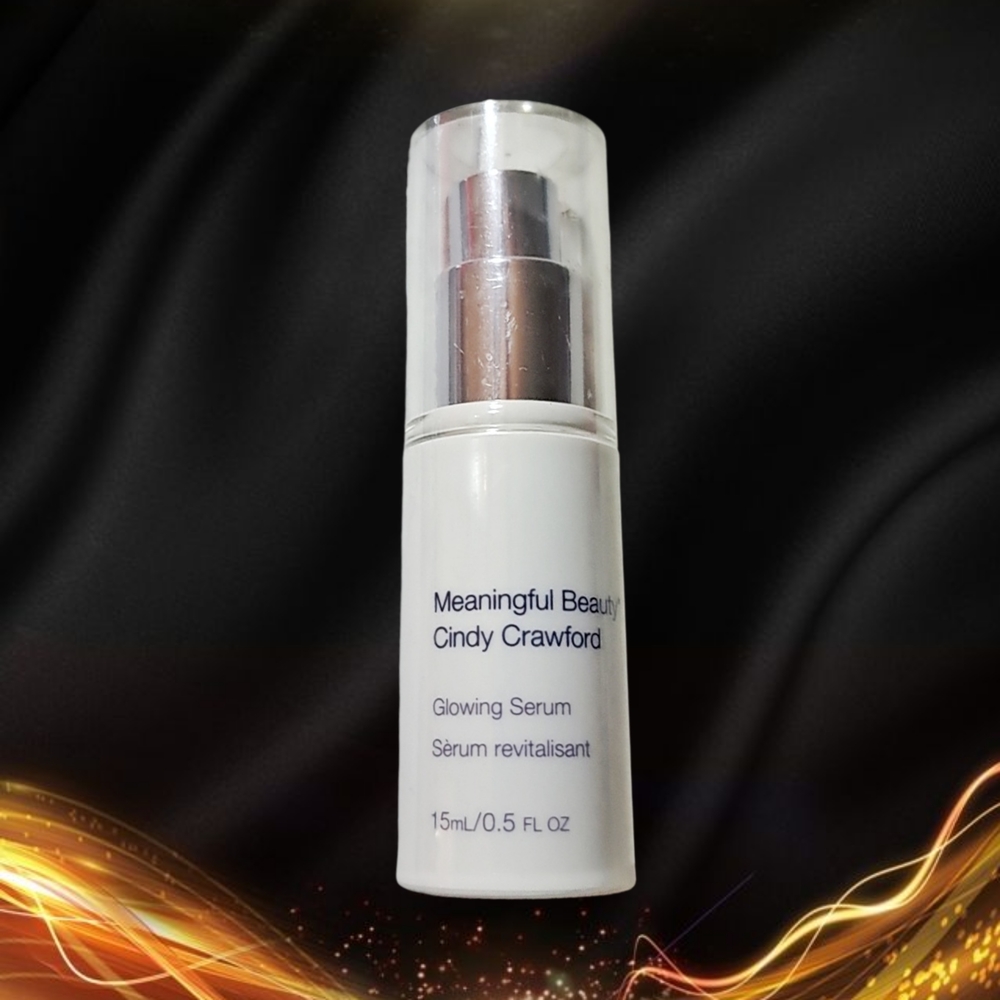 Meaningful Beauty Cindy Crawford Glowing Serum 0.5 FL OZ New